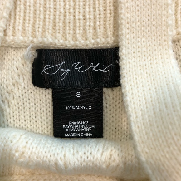 🌈3/$15🌈 Crop Top Sweater - Picture 6 of 6